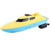 ElectricRC Boats Fernbedienungsboot, wasserdicht, geringer Widerstand, Kunststoff, hohe Geschwindigkeit, elektronisch, 360-Grad-Flip, Kinder-RC-Spielzeug, 230518