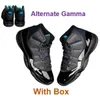 11S امتنان Neapolitan 2024 أحذية كرة السلة منخفضة الأسمنت بارد رمادي 11S DMP Gamma Blue Cherry Pure Violet Sneakers أحذية رياضية مع صندوق