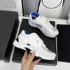 Luksusowe designerskie buty do biegania kanał Sneakers Kobiety koronkowy kanał sportowy buty zwykłe trenerzy klasyczni Chanels Sneaker Woman Ccity Asdf