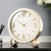 Masa saatleri oturma odası küçük retro masa led dijital nordic ev saati minyatürler horloge de dekorasyon lüks zy50tz