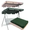 Outros suprimentos de jardim 210d Top Rain Cover Rain Raffled Park Capa à prova de chuva ao ar livre Patio Swing Cream Capas de poeira à prova d'água Tampa superior de assento G230519