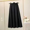 Elegant Skirts Women Chic Fashion Soft Chiffon Summer Vacation Ladies Clothing Hot Sale Popular Korean Simple female Long Skirt P230519