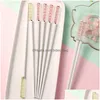 Baguettes Japonais Ambre Sakura Nourriture Antidérapant Résistant Aux Hautes Températures Sushi Bâtons Vaisselle Cuisine Gadgets Drop Delivery Accueil G Dhclu