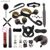 Vuxna leksaker 20: e erotiska begränsningar sexleksaker par flirta bondage kit vuxen fetisch spel set cosplay leveranser onani för nybörjare sm l230519