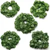 Decorative Flowers 2.1M Artificial Ivy Leaf Home Decoration Silk Garland Plants Vine Fake Foliage Wall Hanging Wedding Party Decor Wreath