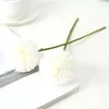 Flores decorativas 10pcs buquê de buquê artificial crisântemo bola presente para glorioso escritório moral em casa festa diy casamento