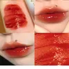 Brillant à lèvres 1 pièces miroir rouge à lèvres Texture mate imperméable résistant à la sueur longue durée Rose gelée glaçure Sexy rouge maquillage