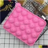 Baking Moulds 20 Holes Round Lollipop Sile Mod Spherical Chocolate Cookie Candy Maker Pop Mold Stick Tray Cake Mods Drop Delivery Ho Dhugt