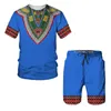 Męskie dresy dresowe Dashiki dla mężczyzn Afrykańskie ubrania Tradycyjne odzież etniczna 230518