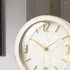 Relógios da mesa sala de estar pequena mesa retrô led digital nórdico relógio em casa miniaturas horloge de decoração luxo zy50tz