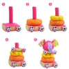 Rattles Mobiles Baby Plush Toys Soft Pink Elephant Stackable Rattle For Children 0 12 24 Months Cotton Rings Educational Juguetes 230518