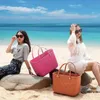 Bolsa de praia de borracha Bogg bolsas de ombro crossbody bolsas de luxo bolsas de EVA à prova d'água bolsas femininas de design de verão bolsas de viagem portáteis novas