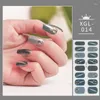 Nail Stickers 16Tips/Sheet Colors Series Classic Collection Manicure Polish Strips Wraps Full Art Decoration