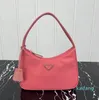 Tramp Borsa a tracolla ascellare Moda tessuto paracadute Borsa a tracolla da donna a forma di luna in nylon