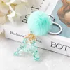 Keychains Letter Pendant Keychains Key Chains Holder for Women Cute Glitter Keyring Charm Couple Bag Charms Gifts