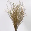 Flores decorativas 30-40 cm de cristal natural vida eterna vida real para sempre amante seco arranjo de flores para decoração de casamento em casa