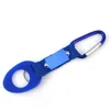 Hang Buckle Carabiner Clip Key Ring Fit Cola Bottle 형태의 물병 홀더 매일 야외 사용 고무 캐리어 SN779