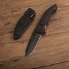 Oferta specjalna LM337 Flipper Składanie noża 440C Drop Point Blade na zewnątrz kemping pieszki do przetrwania kieszonkowe kieszonki z pudełkiem detalicznym