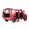 Diecast Modell Hohe Simulation 1 32 G700 G65 SUV Metall Spielzeug Auto Fahrzeug Sound Licht Zurückziehen Kinder Spielzeug Geschenke Sammlung 230518
