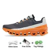 Designer Cloud Shoes 0N Running 2024 Homens Mulheres Sneaker Triple Black Flame Branco SurferNova Lumos Todos Preto Branco Açaí Roxo Amarelo Eclipse Cúrcuma Frosof Branco Sho