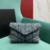 10A Qualité Loulou Designer Sac Or Chaîne Sac À Bandoulière En Daim En Cuir Jean Femmes Sacs À Main Sangle Rabat Casual Mode Lady Bandoulière En Gros Sacs À Main Livraison Gratuite