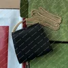 Ladies Fashion Designer Luxury Blondie Chain Wallet Key Pouch Coin Purse Kreditkort Holder Cross-Body Shoulder Bags Top Mirror Quality 725219