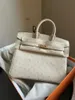 Birkinbag Birki Handbags Ostricleather Luxe 3cウールホワイトBK25バッグ