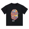 New Arrival T Shirt Mens Designer T Shirt Ape Head Pattern Fashion Men Women Hip Hop Tees M-2XL