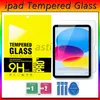 9H таблетки с закаленным стеклом 2,5D прозрачная пленка для защиты экрана для iPad 10 10,9 11 10,2 дюйма воздуха 6 9,7 Pro Mini 6 5 Samsung Tab A7 Lite Active T307 T350 T355 T290 T295 с розничной коробкой
