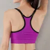 Yoga outfit Fitness Sports BH utan push up sömlös komfort topp gymträning grödor andas i sportkläder