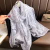 Sarongs Luxury Silk Scarf Hijab Women Soft Warm Pashmina Neck Beach Stoles Elegant Head Scarves Echarpe Shawl Large Wrap Echarpe Bandana 230519