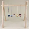 Hochets Mobiles 1 pc Bébé Jouer Gym Cadre Suspendu Hochet Jouets Crochet Animal En Peluche Lit Mobile pour né Enfants Fitness Rack Chambre Décor 230518