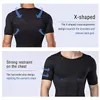 Waist Tummy Shaper CXZD Men Compression Seamless Slimming Vest Waist Trainer Tank Top Control Tummy Hide Man Chest Fat Shirt 230519