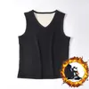 Erkek Tank Tops Erkekler 2023 Sonbahar Kış Sıcak Kolsuz Kaşmir Kalın İnce Tanklar Termal iç çamaşırı katı yelek W668