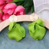 Bengelen kroonluchter Koreaanse bloem drop -oorbellen voor vrouwen roze roze kleur vintage bloemblaadje lange hangende maand geschenken accessoires 2023 230519