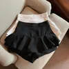 Skirts Women's Spring Mujer Faldas Mini White Ruffle Skirt Shorts Wild Slim Elegant Black Suits Mermaid Korean Fashion Clothing 230519