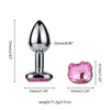 Jouets pour adultes Plug anal en métal pour hommes et femmes Beau type avec Sexy Sex Toy Jeu Couple Butt Products 230519