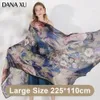 Sarongs Silk Long Scarf Luxury Brand Women Design Beach Blanket Shawl Wear Swimwear Bandana Hijab Face Shield Foulard 230519