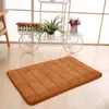 Alfombrillas De baño De espuma viscoelástica De terciopelo Coral, alfombrilla De baño para puerta, alfombra De entrada, suelo De cocina, Tapis De baño absorbente antideslizante