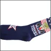 パーティー好のトランプ2024靴下はアメリカを再びADTS女性男性綿スポーツドロップデリバリーホーム庭のお祝い用品J0522のためのストッキング