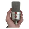 Microphones All Metal Professional Condenser Microphone Studio For Computer Gaming Recording Singing Podcast Sound Card 230518