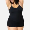 Women's Shapers SH- High quality women cami Adjustable straps Seamless camisole comfort female body control shapers scoop neck tanks 230518