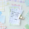 8packs/LOT Plaid Shop Series Blocco note in carta con materiale per messaggi freschi