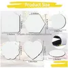 Mats Pads 42 Pcs Blanc Sublimation Dessous De Verre En Néoprène Mti En Forme De Bricolage Transfert De Chaleur Impression Cuisine Voiture Tumbler Mat Drop Delivery H Dhnlj