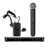 Microphones 188 288 B58 PG58 2 Channel Wireless Microphon Dual Vocal System kombinerar Simple Setup Performance 230518