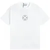 Herren-Baumwoll-T-Shirt mit Buchstaben-Aufdruck, 100 % reine Baumwolle, für Männer und Frauen, Paar-Flut-Armband-Tops, lässige T-Shirts in Übergröße, M-Xxxxxl