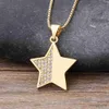 Hoogwaardige nieuwe mode 14 stijlen statement ster hanger zomer sieraden vrouwen geschenk temperament zirkoon ketting ketting gouden