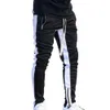 Calça masculina masculina esportes jogadores de costura casual calças fitness masculino esportivo rastrear tracksutes