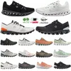 Top Running Shoes Cloudtec CloudSurfer Frost White Gym Pink X 3 Triple Black Olive Grey X1 Clouds Runner Cloud Sneaker Men Women Designer Trainers Big Size 36-47