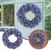 Fleurs décoratives fleur artificielle violet lavande guirlande décoration tenture maison atmosphère fenêtre porte